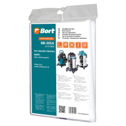 Комплект мешков пылесборных для пылесоса Bort BB-30SA (5 шт)